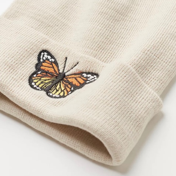 Urban Outfitters Accessories - Urban Outfitters Iconic Butterfly Beanie
